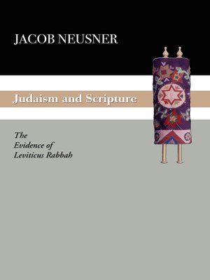 cover image of Judaism and Scripture